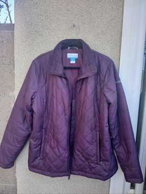 Columbia Plum Quilted Insulated Jacket